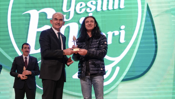 Metin Şentürk’e ‘En Çevreci Sanatçı’ Ödülü