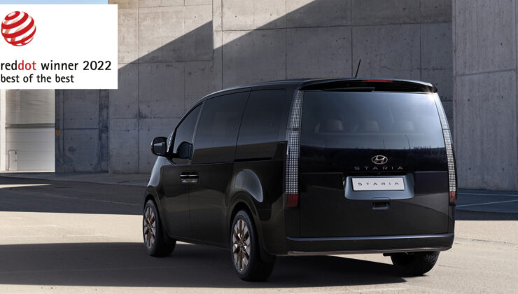 Hyundai STARIA “Red Dot En İyinin En İyisi” Ödülünü Kazandı.