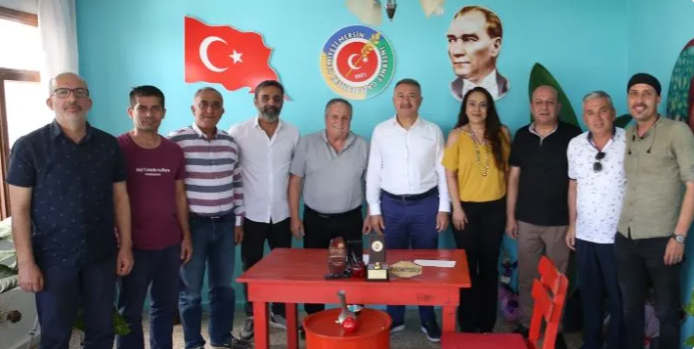 Mersin Milletvekili Özkan MEİGDER’i ziyaret etti.