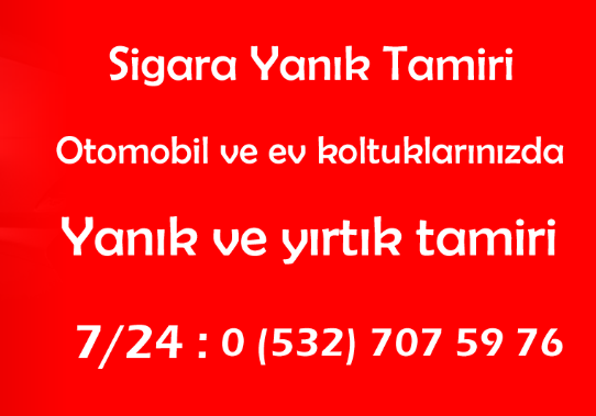 Nokta Sigara Yanığı Tamiri