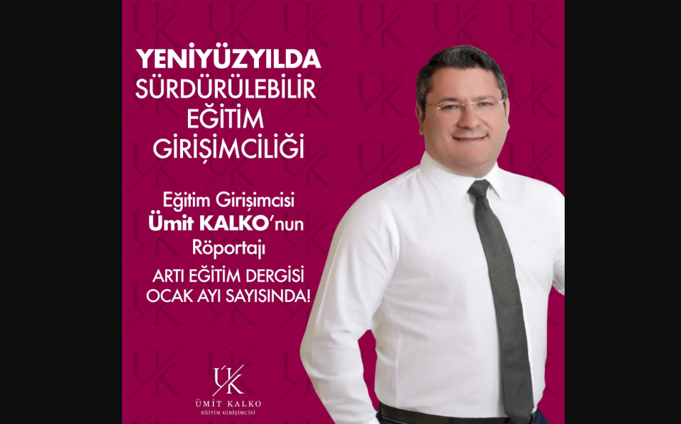 ÜMİT KALKO’DAN EĞİTİM ATAKLARI