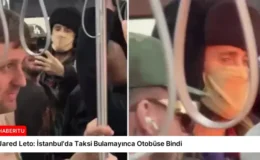 Jared Leto: İstanbul’da Taksi Bulamayınca Otobüse Bindi