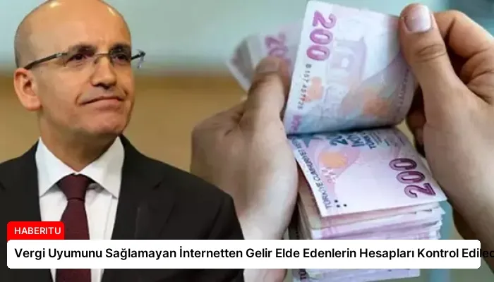 Vergi Uyumunu Sağlamayan İnternetten Gelir Elde Edenlerin Hesapları Kontrol Edilecek