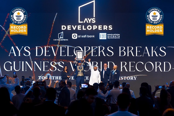 AYS Developers, Dubai’de dünyanın en büyük gayrimenkul eğitimiyle Guinness Dünya Rekoru’nu kırdı
