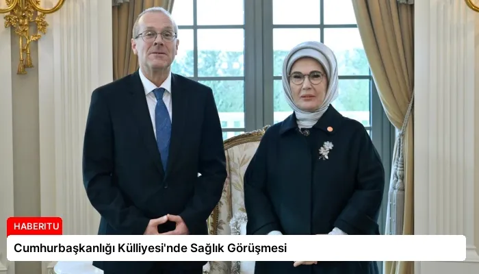 Cumhurbaşkanlığı Külliyesi’nde Sağlık Görüşmesi