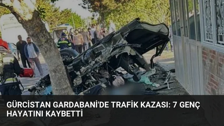 Gürcistan Gardabani’de Trafik Kazası: 7 Genç Hayatını Kaybetti