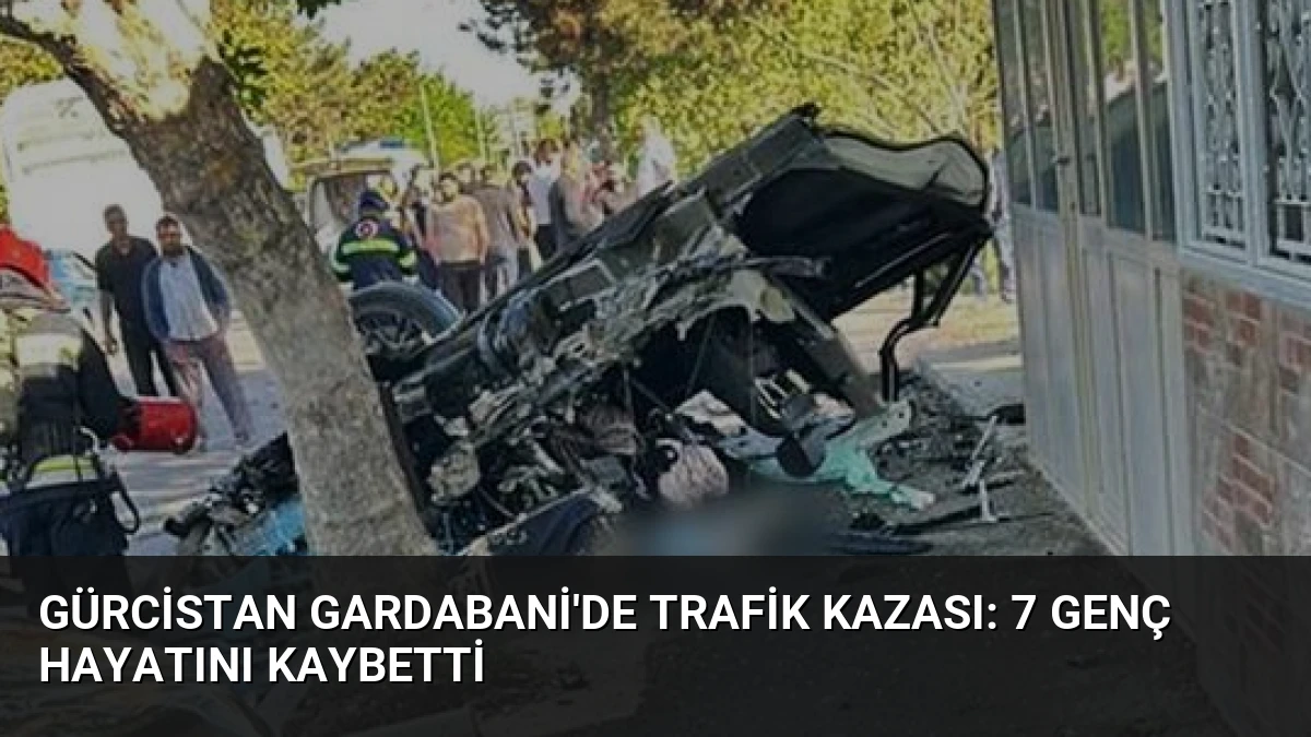 Gürcistan Gardabani’de Trafik Kazası: 7 Genç Hayatını Kaybetti