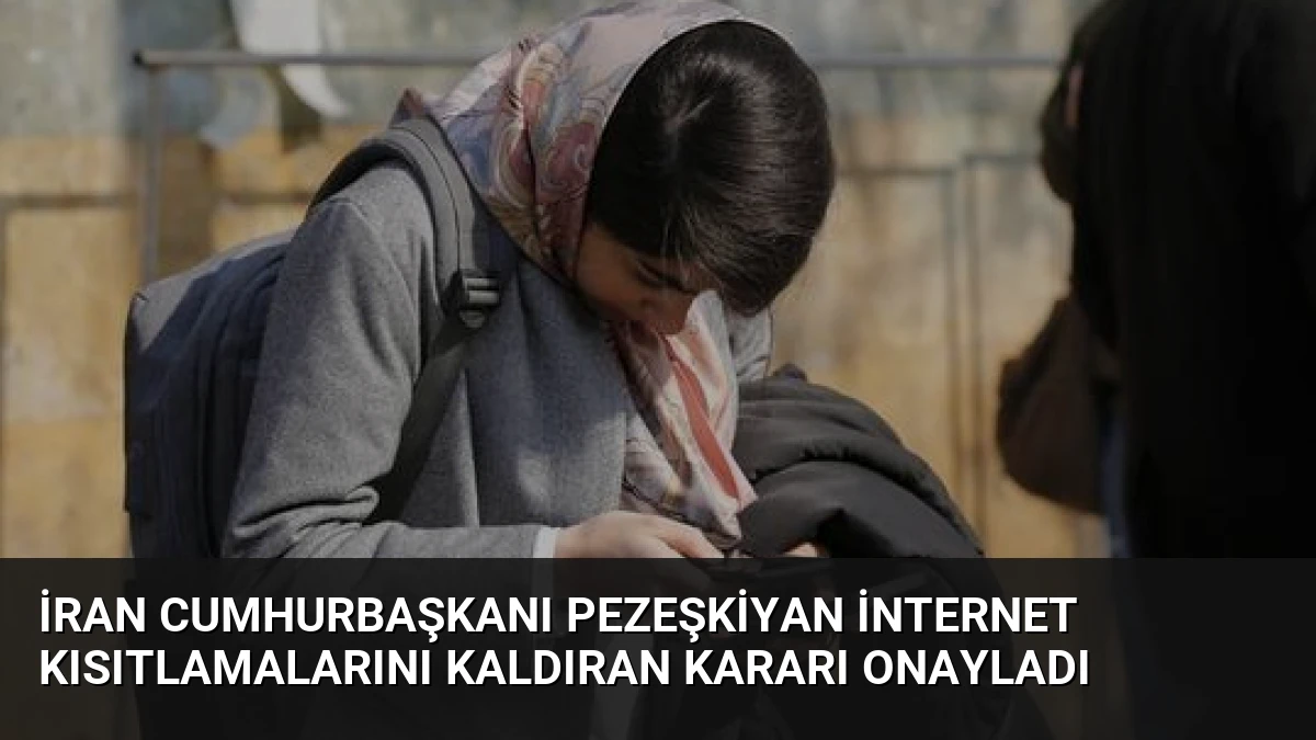 İran Cumhurbaşkanı Pezeşkiyan İnternet Kısıtlamalarını Kaldıran Kararı Onayladı