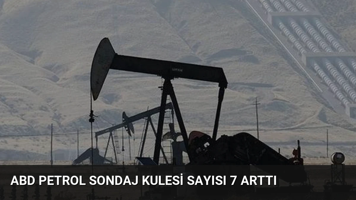 ABD Petrol Sondaj Kulesi Sayısı 7 Arttı