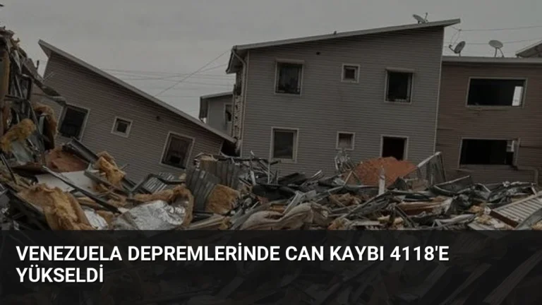 Venezuela Depremlerinde Can Kaybı 4118’e Yükseldi